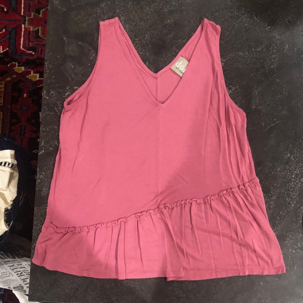 Pink Anthropologie Tank